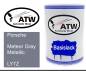 Preview: Porsche, Meteor Gray Metallic, LY7Z: 500ml Lackdose, von ATW Autoteile West.